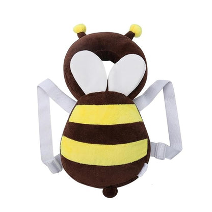 Baby Head Protector Cushion Plush Soft Multicolor Toy Early Learning Toy Fall Protection Helmet Baby Head Protector Child Adjustable Shoulder Strap